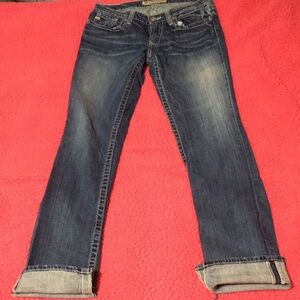 Big star distressed jeans size27L.